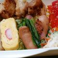 和☆2049's cooksnap of when they made お弁当に彩り☆小松菜とウインナーの炒め物.