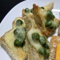 ☆GSSQHY☆'s cooksnap of when they made お豆たっぷりチーズトースト.