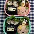 うに１１８'s cooksnap of when they made キャラ弁　ござるっち弁当.