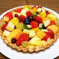 kazurin611's cooksnap of when they made たっぷりフルーツタルト.