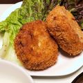 ゆいゆあママ☆'s cooksnap of when they made キャベツたっぷりメンチカツ.