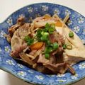 ゆんcooking's cooksnap of when they made 簡単＊基本の肉豆腐.