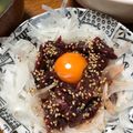 はるるん姫's cooksnap of when they made ＊クジラ（マグロ）のユッケ＊.