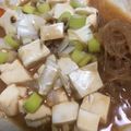 ラクラクダ's cooksnap of when they made サッポロ一番みそラーメンのスープで麻婆風.