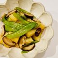 mikataka＊'s cooksnap of when they made クタクタ絹さやとじゃがいもの煮っ転がし♪.