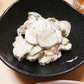 ☆ちゃちゃっとさん☆'s cooksnap of when they made きゅうりとカニカマのマヨネーズ和え.