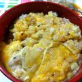 ユーロン's cooksnap of when they made 簡単！チーズリゾット風？カルボナーラご飯.