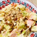 くろつぶこ's cooksnap of when they made ゴロゴロポテトとレタスのアーモンドサラダ.