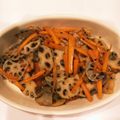 こうきとだいきママ's cooksnap of when they made 蓮根と人参の金平.