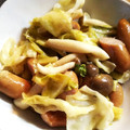 ２４なるるん's cooksnap of when they made キャベツときのこの麺つゆマヨ炒め.