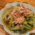 食いしん坊山ガール's cooksnap of when they made 鍋一つで簡単！小松菜と油揚げのお浸し.