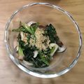 みぃくんのママ's cooksnap of when they made お弁当のおかず★ほうれん草としめじ.