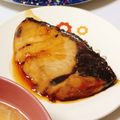 愛瑠0917's cooksnap of when they made レンチンでブリの煮付け.