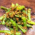 tocoletti's cooksnap of when they made 【簡単作り置き】いんげんのごま和え.