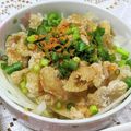 ゆけり３兄弟's cooksnap of when they made 鶏皮でシャキシャキ玉ねぎポン酢.