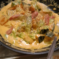 eyffmo's cooksnap of when they made 牛乳で作る、鮭とかぼちゃのクリーム煮！.