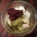 inLondon's cooksnap of when they made 餡子と抹茶のヨーグルト.