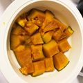 クックY03DBS☆'s cooksnap of when they made レンジで簡単！かぼちゃの煮物.