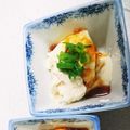 ふみはやおはる's cooksnap of when they made 豆腐で簡単温やっこ　残った大根おろしも＋.