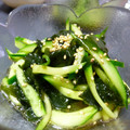  kanon 's cooksnap of when they made ★ワカメとキュウリの中華な和え物★.