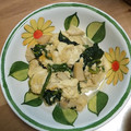 ogyu8786's cooksnap of when they made ほうれん草と豆腐炒め.