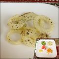 melmarilyn's cooksnap of when they made 玉ねぎの天ぷらゆかり風味.