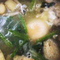 ムーミン☆ママ's cooksnap of when they made ほうれん草・シメジ・油揚げの味噌汁.