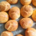 ★krmn★'s cooksnap of when they made 卵２個でプチシュークリーム.