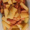 げんき065's cooksnap of when they made 長いもとベーコンの炒め物.