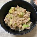 meechan_y's cooksnap of when they made シーチキンとアボカドのサラダ丼.