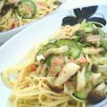 じょいな's cooksnap of when they made Ｗズッキーニのパスタ♪.