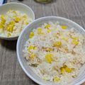もりなみ's cooksnap of when they made 白だしのとうもろこしご飯.