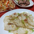 ☆☆あっきん☆☆'s cooksnap of when they made 激旨☆かぶとベーコンのチーズ炒め.
