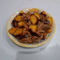 ☆★☆mint☆★☆'s cooksnap of when they made 豚バラとさつまいもの甘辛ケチャップ炒め.