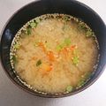 あたりめっこ's cooksnap of when they made ✿味噌汁にキムチ入れちゃった✿.