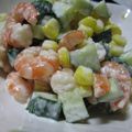 ちばたま's cooksnap of when they made えびコーンの味噌マヨサラダ☆.