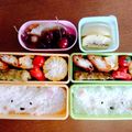 ひよママぴっこ's cooksnap of when they made すみっコぐらし 弁当 キャラ弁 簡単.