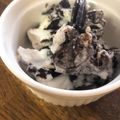 marica猫's cooksnap of when they made 材料２つ★ヨーグルト＆オレオで簡単アイス.