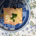 みみりん♪♪'s cooksnap of when they made 厚揚げの明太チーズ焼き.