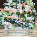 エミリオコビ's cooksnap of when they made 材料2つだけで!!　ほうれん草の白和え.
