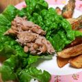 ソラねこ22's cooksnap of when they made 納豆ツナのサンチュ巻.