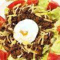 みしゅぽん's cooksnap of when they made カレー粉で作るタコライス♪.