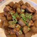 ふくおかたか's cooksnap of when they made 砂肝とこんにゃくのピリ辛ニンニク炒め.