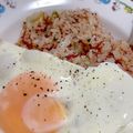 かよたん（●ω●）'s cooksnap of when they made コンビーフハッシュのチャーハン.