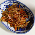 クック9A1NTD☆'s cooksnap of when they made 定番☆シャキシャキきんぴらごぼう.