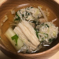さとみ☆☆'s cooksnap of when they made 塩ちゃんこ鍋のスープとつくねの作り方.
