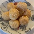 ぼむぼむぷりん's cooksnap of when they made もっちり美味しいジャガイモ団子いももち♪.