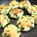 rasemama's cooksnap of when they made ニラとはんぺんのお焼き！.