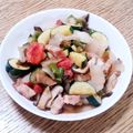 ポニーリボン's cooksnap of when they made ☆夏野菜と豚肉のコンソメチーズ炒め☆.