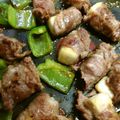 クックMJHMAS☆'s cooksnap of when they made 高野豆腐のピリ辛みそ肉巻き.